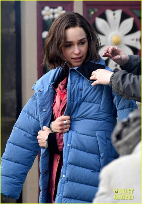 emilia clarke leaked|Video of Emilia Clarke Filming a Scene on the Set of